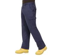 Proluxe Endurance pour Homme Cargo Combat Pantalon de Travail avec Poches genouilleres et Coutures renforcees, Bleu Marine, 40 ordinaire (30R)