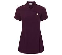 Proluxe Press Stud Salon Tunique - Beauté Coiffure Massage Thérapeute Spa Santé Travail Ongles Uniforme - Violette - 26