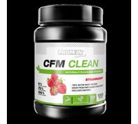 Prom-In CFM Clean 1000 g fraise / Protéines de lactosérum / Naturellement sucré 100% protéine de lactosérum native produite par la méthode CFM