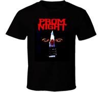 Prom Night Thriller Movie Logo Scarry Tee Shirt Tshirt Men's Black L