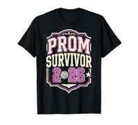 Prom Survivor 2026 Dance Night Humor Girls T-Shirt