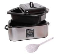 Promafit® Appareil chauffant Hot Stone - Réchauffeur en acier inoxydable pour massage aux pierres chaudes avec écran numérique arrêt automatique - Kit de massage 18 litres