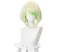 Promare Mad Burnish Lio Fotia Cosplay Perruque 35 Cm Court Droit Résistant À La Chaleur Cheveux Synthétiques Anime Perruques + Bonnet De Perruque
