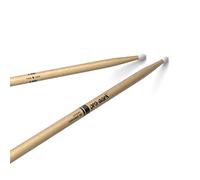 Pro Mark Baguettes de batterie Classic Forward 7A Hickory, pointe ovale en nylon, 1 paire