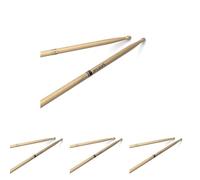 ProMark Baguettes « Rock » par ProMark en Hickory 747, olive en bois (Lot de 4)
