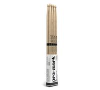 ProMark Classic Attack 5A Shira Kashi Lot de 4 paires de baguettes en chêne avec pointe ovale en bois
