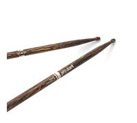 ProMark Baguettes Batterie Classic Forward 2B FireGrain – Hickory, laquée, pointe ovale – 1 paire