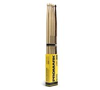 Pro Mark Baguettes de batterie 5A Hickory Rebound, pointe en bois de gland – lot de 4