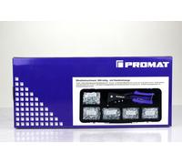 Promat Assortiment Rivet 604-teilig Avec Pistolet à Main dans Un Système Valise