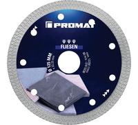 PROMAT Disque à tronçonner diamant carreaux PRO X D. 125 mm perçage 22,23 mm ...