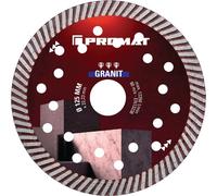 PROMAT Disque à tronçonner diamant universel granit PRO D. 125 mm perçage 22,...