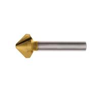 PROMAT Foret aléseur DIN 335 C 90 degr. D. nominal 10 mm HSS TiN Z.3