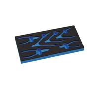 PROMAT Module à outils insert vide module 1/3 4000 871 241, 6 pcs.