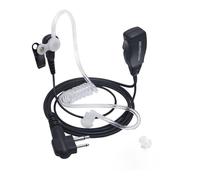 PROMAXPOWER Oreillette Talkie Walkie Compatible avec Motorola 2 Pin, Casques avec PTT Micro, Écouteurs avec Tube Acoustique Transparent pour Radios CP040 DP1400 GP68 GP88 GP300 CT150