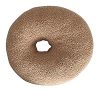 PromCaeruyn Oreiller Décoratif en Peluche Doux Mignon Style Préppy - pour Chambre à Coucher, Salon, Lit, Canapé, Bureau, Voiture et Chambre de Dortoir(Brown,B)