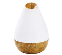 Promed AL-1300 WS Diffuseur d’huiles essentielles 1,3 L aspect bois - Diffuseur de parfum électrique avec 7 couleurs LED, humidificateur d’air, diffuseur ultrasonique, aromathérapie, diffuseur maison