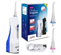 Irrigateur dentaire oral sans fil 2 bouts Promedix blanc Blanc G