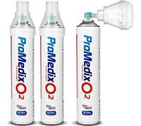 Promedix PR-994 Oxygène pour inhalation à 99,4 % pur O2, embout confortable (lot de 3 sprays)