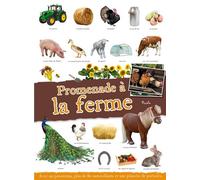 Promenade à la ferme - Elodie Berthon - Piccolia - broché - Document jeunesse
