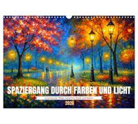 Promenade à travers les couleurs et la lumière, Version française (Calendrier mural 2026 DIN A3 portrait), Calendrier CALVENDO mensuel