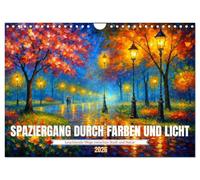 Promenade à travers les couleurs et la lumière, Version française (Calendrier mural 2026 DIN A4 portrait), Calendrier CALVENDO mensuel