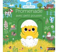 Emiri Hayashi – Promenade avec Petit Poussin – Livre animé et découverte des animaux – Cartonné
