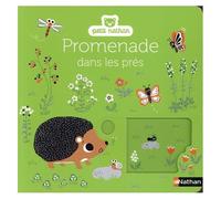 Promenade dans les prés – livre d'éveil animé pour bébés dès 6 mois – Nathan