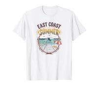 Promenade Estivale sur la côte Est : Jolie Plage T-Shirt