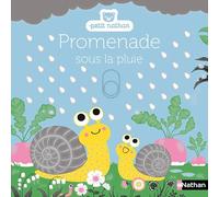 Promenade sous la pluie - livre d'éveil animé, pour les bébés dès 6 mois
