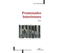 Promenades butoriennes Essais - Henri Desoubeaux - L'harmattan - broché - Essai