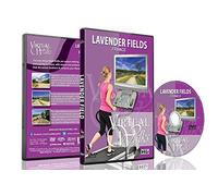 Promenades Virtuelles - Champs de Lavande France pour exercices d'intérieur tapis roulant et vélo d'appartement
