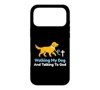 Promener Mon Chien et Parler à Dieu, propriétaire d'un Animal chrétien Coque pour iPhone 17 Pro Max