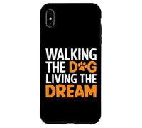 Promener Son Chien et Vivre Le Papa de Ses rêves Coque pour iPhone XS Max