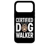 Promeneur de Chien certifié Amateur de Promenade Coque pour iPhone 17 Pro Max