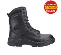 Amblers Bottes de sécurité Promeneurs Combat pour hommes Étanche Sans métal Noir
