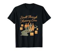 Promenez-Vous dans Le Chemin des Amis de Bande dessinée Memory Lane T-Shirt