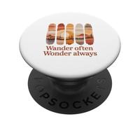 Promenez-vous souvent, émerveillez-vous toujours PopSockets PopGrip Adhésif