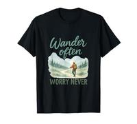 Promenez-Vous Souvent, ne Vous inquiétez jamais, partez à la découverte d'un équipage de T-Shirt