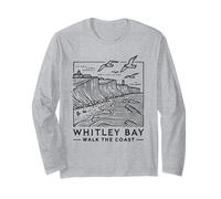 Promenez-Vous sur la côte à Whitley Bay Manche Longue