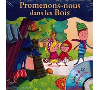 Promenons-nous dans les bois Livre avec un CD audio - Collectif - Formulette Production - Livre CD - Album éveil dès la naissance CD