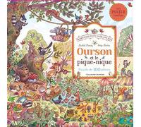 Promenons-nous dans les bois - Ourson et le pique-nique - Puzzle de 100 pièces - Rachel Piercey - Gallimard jeunesse - Jeux livres objets