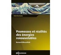 Promesses et realites des energies renouvelables Bernard Wiesenfeld (Auteur)