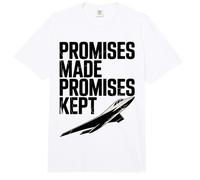 Promesses Faites Promesses Kept Trump Supporter Comfort Colors Adult Heavyweight T-Shirt