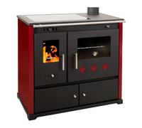 Prometey Practik Lux Poêle à bois avec plateau en céramique 9,5 kW