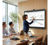 Promethean ActivPanel 10 Premium Écran interactif 4K 86'' Écran interactif de 86 pouces avec technologie QLED 4K, verre « Optical Bonding » et 50