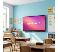Promethean ActivPanel LE 65'' Écran Interactif 4K Écran interactif 4K de 65 pouces avec Android intégré, écriture naturelle et connectivité avancée