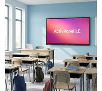 Promethean ActivPanel LE 75'' Écran Interactif 4K Écran interactif 4K de 75 pouces avec Android intégré, multi-touch avancé et connectivité complète