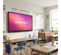 Promethean ActivPanel LE 86'' Écran Interactif 4K Grand écran interactif 4K de 86 pouces avec Android intégré, idéal pour collaboration immersive en