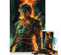 Prométhée Ascendant︰ Forgé dans Le Feu Divin Puzzles pour Adolescents 1000 Pièces Stimule la Mémoire Détente Bordure Précise Cadeau Incroyable 50x75cm