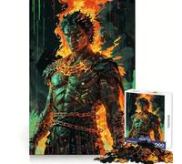 Prométhée Ascendant︰ Forgé dans Le Feu Divin Puzzles pour Adolescents 1000 Pièces Stimule la Mémoire Détente Bordure Précise Cadeau Incroyable 50x75cm